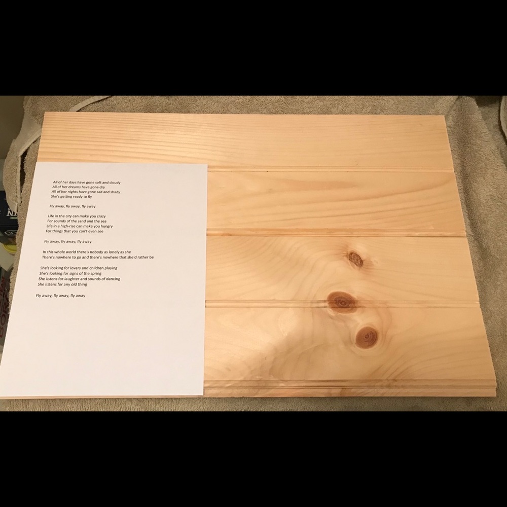 custom made wood prints